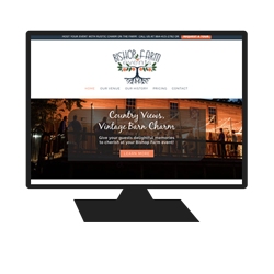 Website Project for Bishop Farm Events